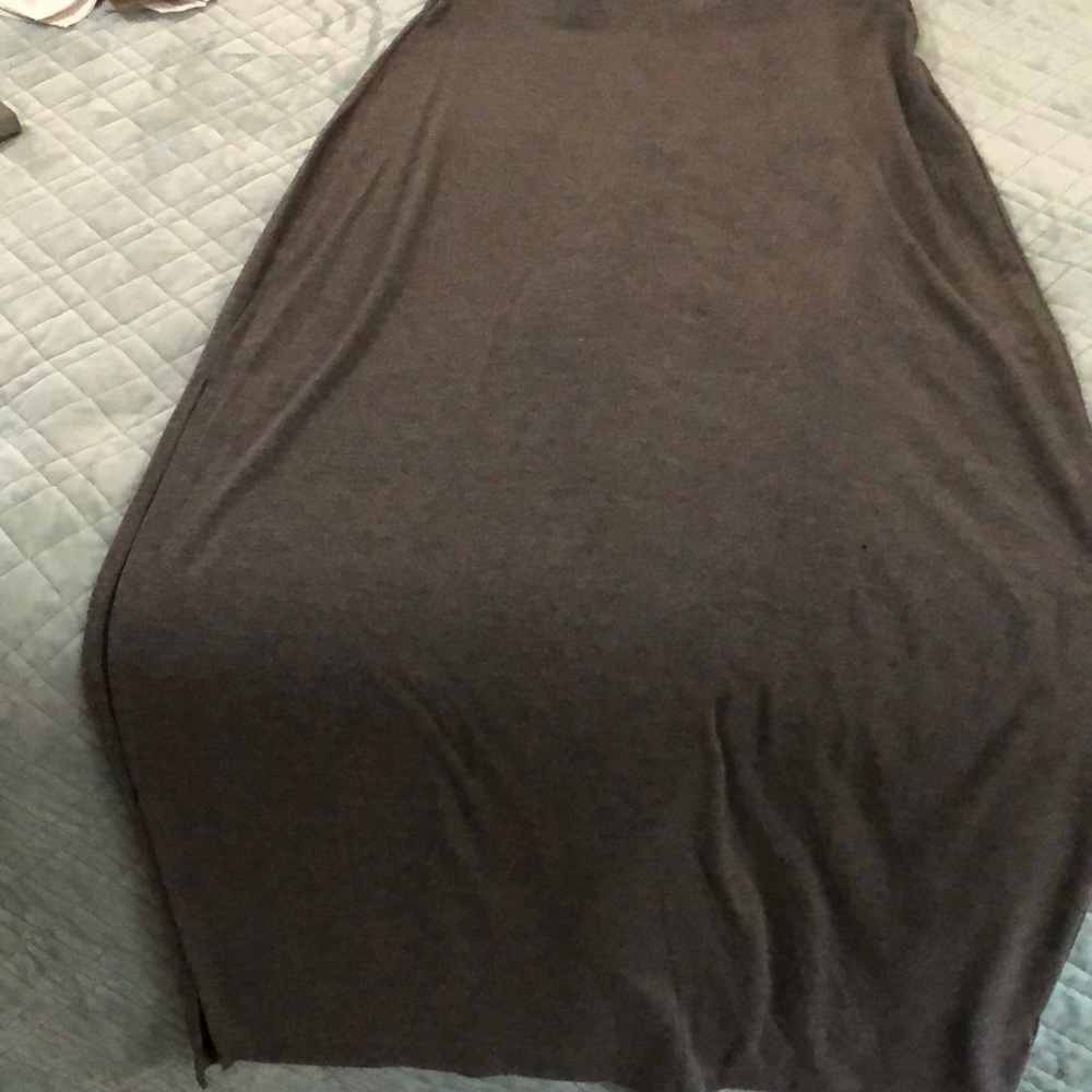 Maxi Skirt Gray